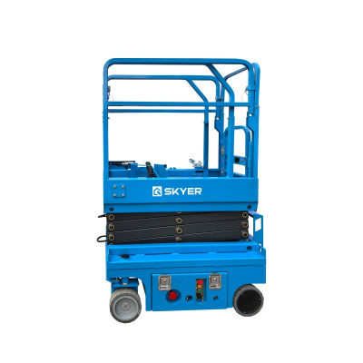 Самоходный ножничный подъемник SKYER PL0524 с выдвижной платформой (узкая база) по ценам производителя в Екатеринбурге с доставкой по всей России
