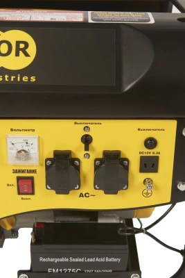 Генератор бензиновый 2,0 кВт 220В 15л с электростартером TOR TR2500E по ценам производителя в Екатеринбурге с доставкой по всей России