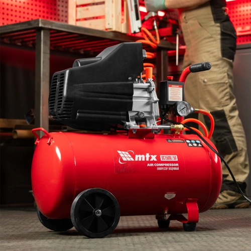 Компрессор воздушный DC1500L/50, 1,5 кВт, 50 л, 210 л/мин MTX по ценам производителя в Екатеринбурге с доставкой по всей России