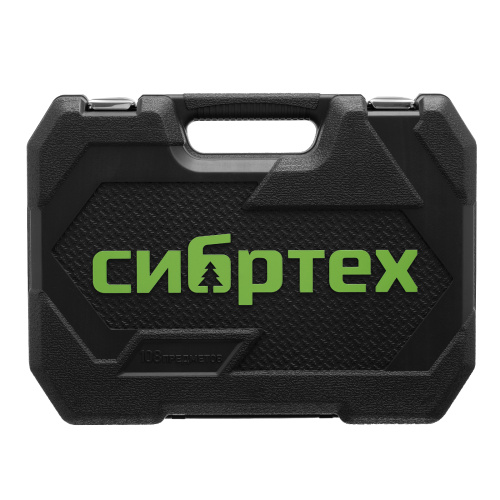 Набор инструментов, 1/2", 1/4", 108 предметов// Сибртех по ценам производителя в Екатеринбурге с доставкой по всей России