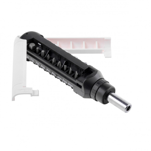 Отвертка реверсивная с набором бит и торцевых головок, 15 шт, CrV Matrix Pro по ценам производителя в Екатеринбурге с доставкой по всей России