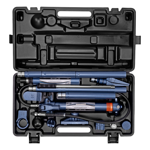 Растяжка гидравлическая, 10 т, набор из 17 предметов, 7 сменных насадок, в пластиковом кейсе Stels по ценам производителя в Екатеринбурге с доставкой по всей России