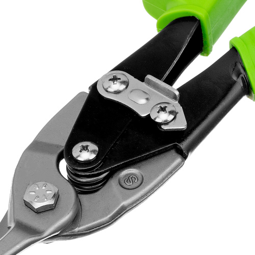 Ножницы по металлу, 250 мм, прямой рез, сталь С55, двухкомпонентные рукоятки СИБРТЕХ по ценам производителя в Екатеринбурге с доставкой по всей России