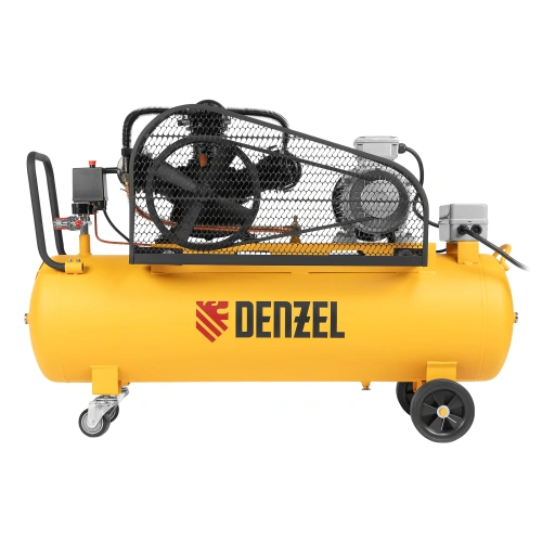 Компрессор воздушный BCW3000-T/100, ременный привод, 3.0 кВт, 100 литров, 520 л/мин Denzel по ценам производителя в Екатеринбурге с доставкой по всей России