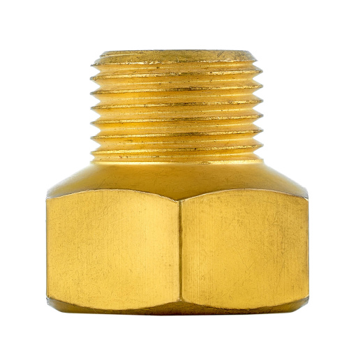 Переходник  к импортному редуктору, латунь по ценам производителя в Екатеринбурге с доставкой по всей России