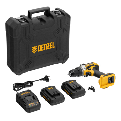 Дрель-шуруповерт аккумуляторная, бесщет. BLDL-18-02 Li-Ion, 18 В Denzel по ценам производителя в Екатеринбурге с доставкой по всей России
