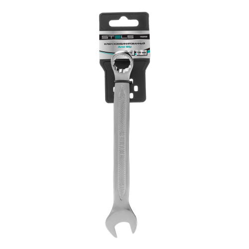 Ключ комбинированный, 15 мм, CrV, антислип Stels по ценам производителя в Екатеринбурге с доставкой по всей России