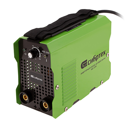 Инверторный аппарат дуговой сварки ИДС-220K, 220 А, ПВ 80%, диаметр электрода 1,6-5 мм Сибртех по ценам производителя в Екатеринбурге с доставкой по всей России