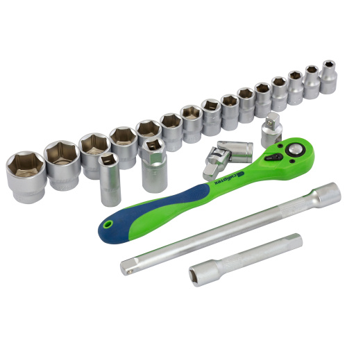 Набор инструментов 32 предмета, CrV, 1/2" Сибртех по ценам производителя в Екатеринбурге с доставкой по всей России