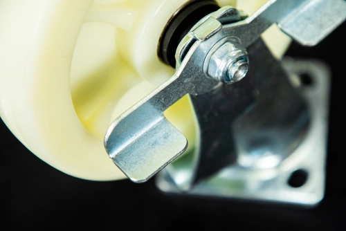 Колесо большегрузное поворотное SCdnb 80 200 мм полипропиленовое с тормозом по ценам производителя в Екатеринбурге с доставкой по всей России