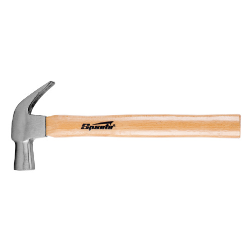 Молоток-гвоздодер, 450 г, боек 27 мм, деревянная рукоятка Sparta по ценам производителя в Екатеринбурге с доставкой по всей России