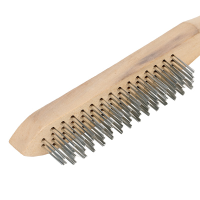 Щетка четырехрядная металлическая с деревянной ручкой Sparta по ценам производителя в Екатеринбурге с доставкой по всей России